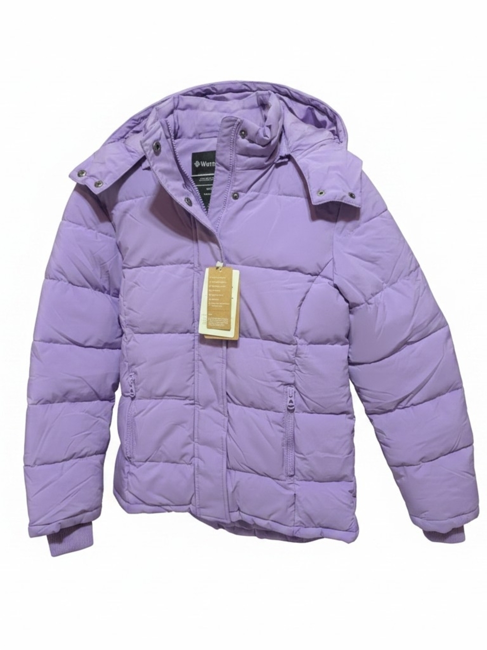 Wantdo - Lavender Puffer Jacket with Hood Size 10-12